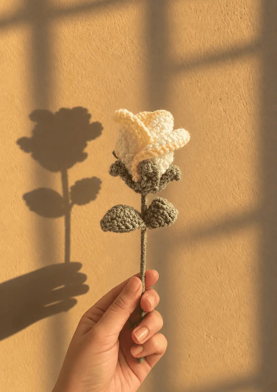 Rose Petal Crochet Flower