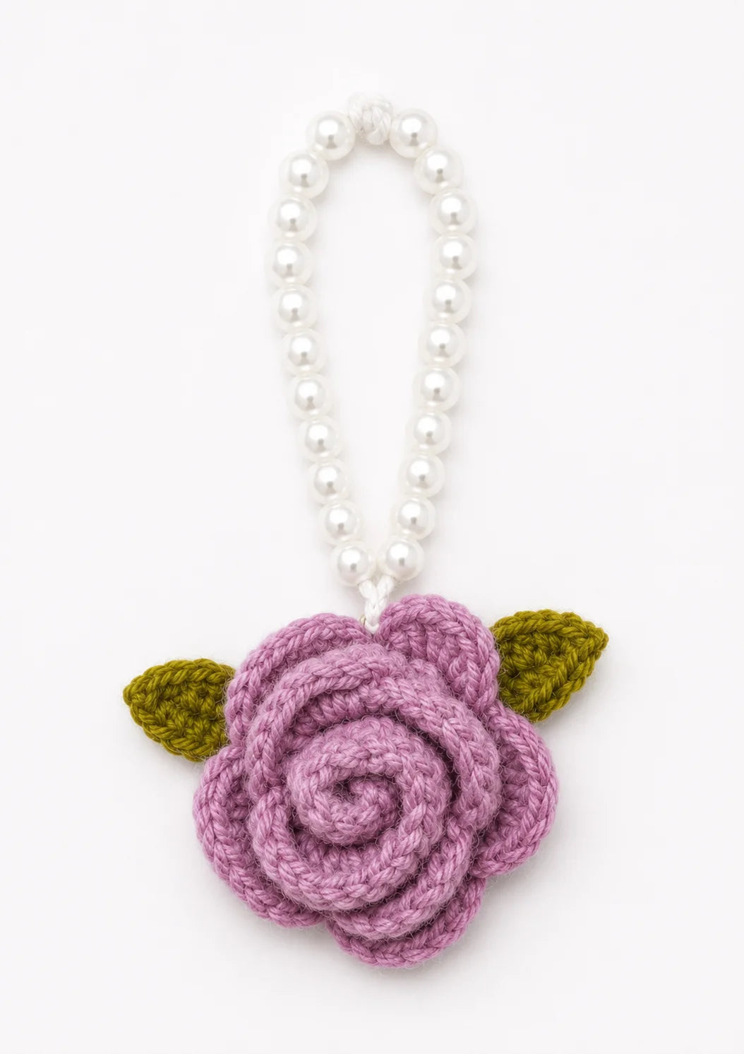 Pearl Rose Charm