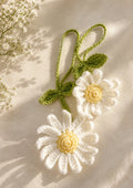 Daisy Dream Crochet Bag Charm