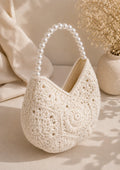 Luna Pearl Crochet Bag