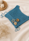 Mermaid Core Crochet Mesh Crop Top