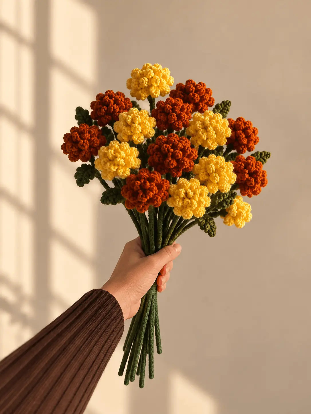 Marigold Crochet Flower