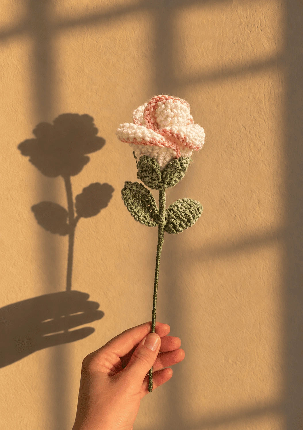 Rose Petal Crochet Flower