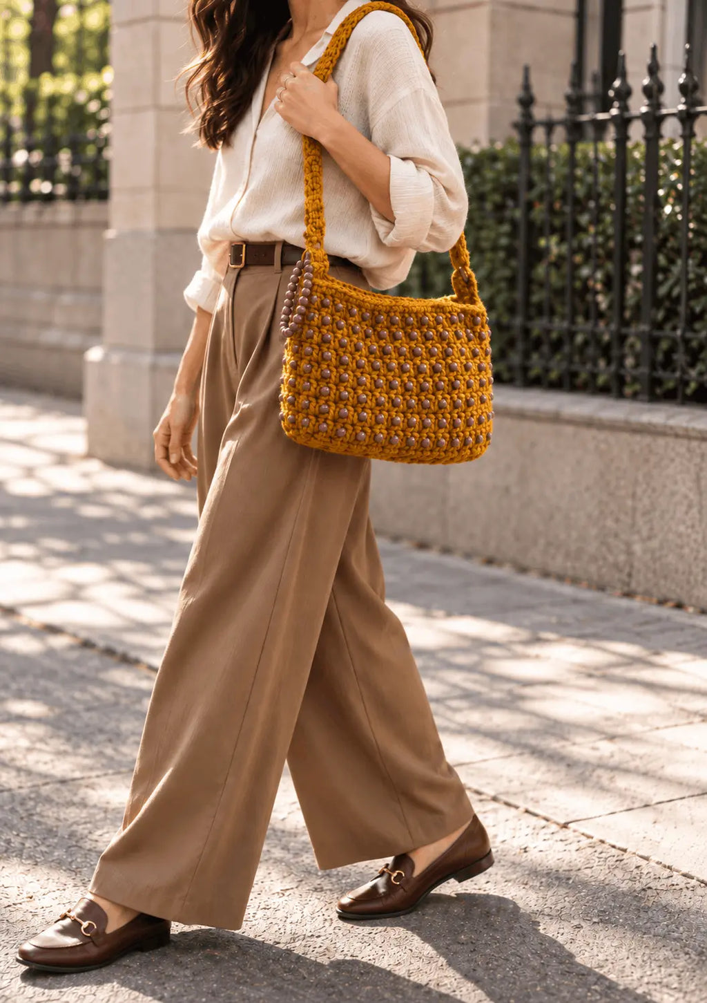 Vellora Crochet beads bag