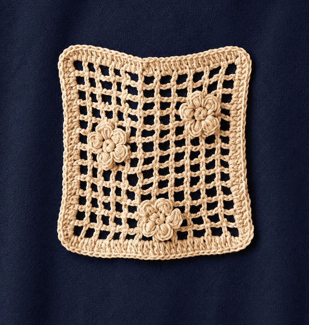 Bloom Crochet T-shirt