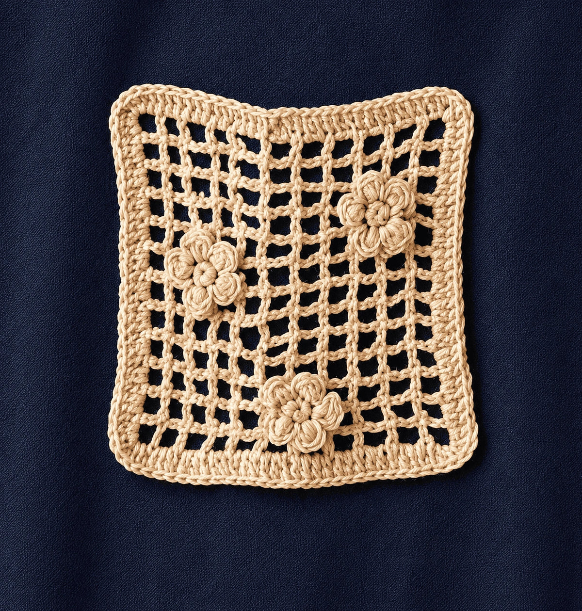 Bloom Crochet T-shirt