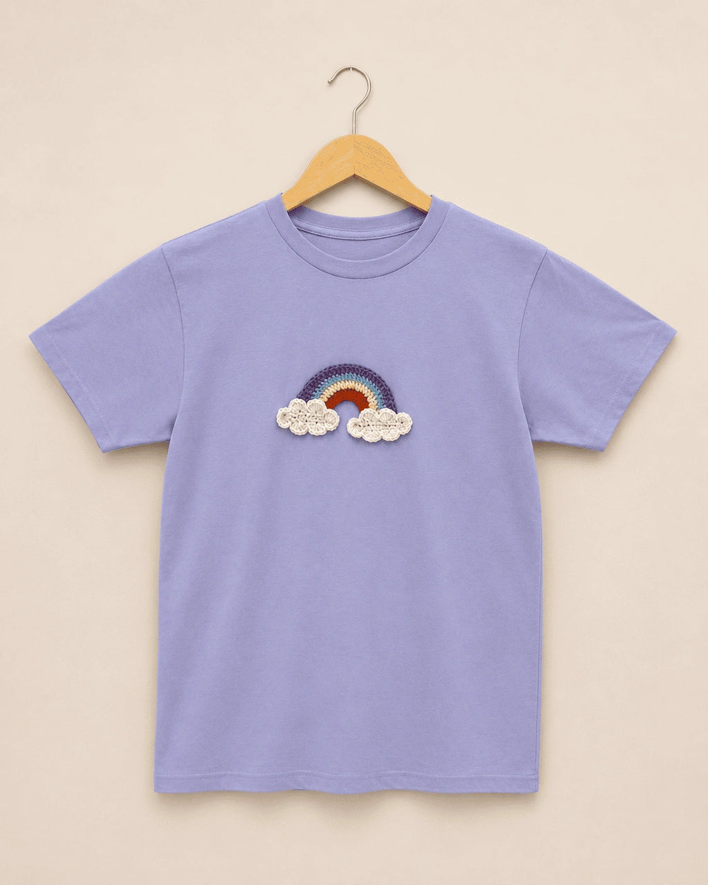 Rainbow Crochet T-shirt