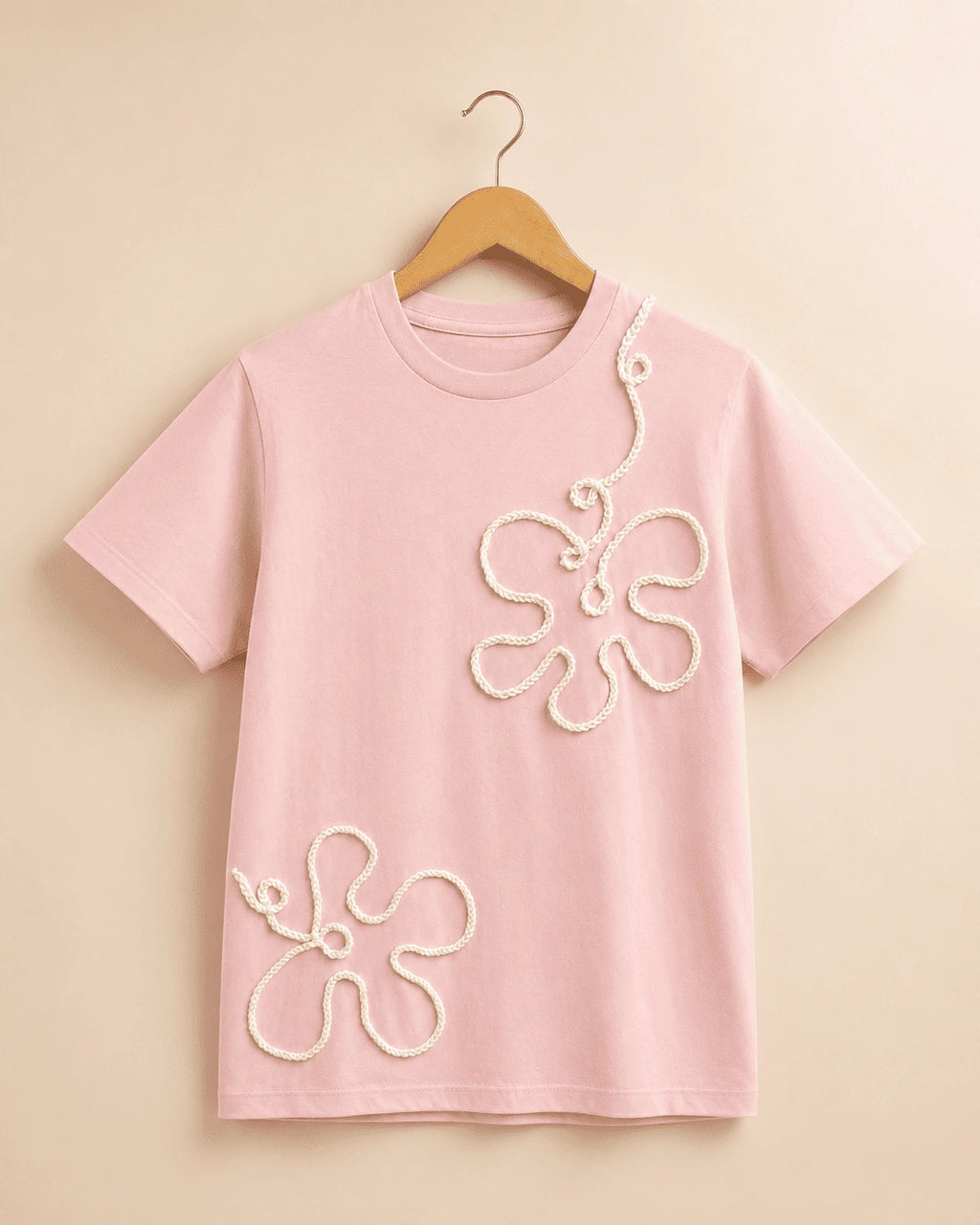 Petal Crochet T-shirt