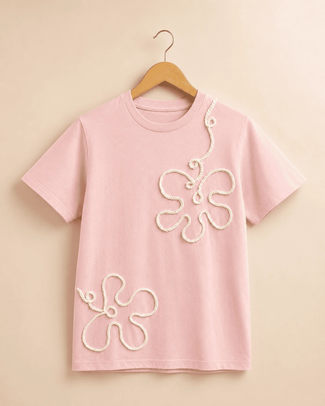 Petal Crochet T-shirt