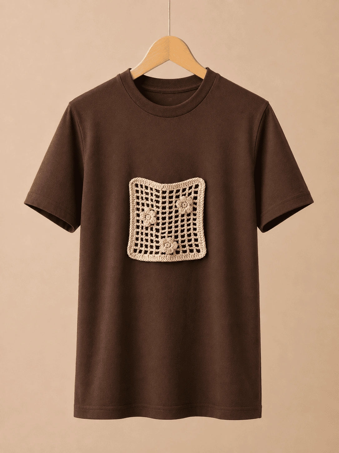 Bloom Crochet T-shirt