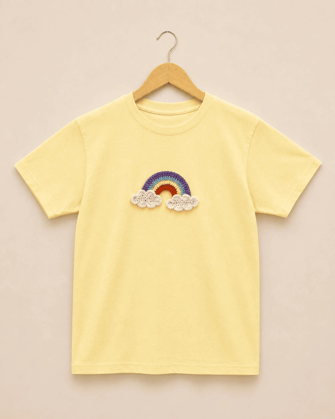 Rainbow Crochet T-shirt
