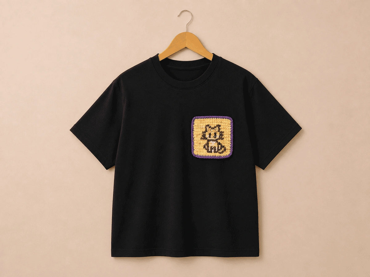 Kitty Crochet T-shirt