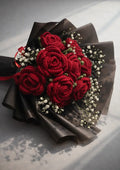 Bunch of Red Rose Floral Bouquet