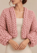 English Pink Cardigan
